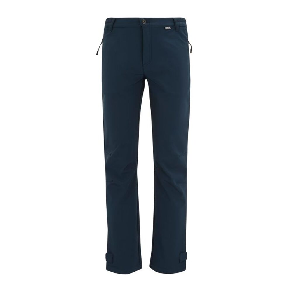Regatta Mens Geo Softshell Hiking Trousers / Navy